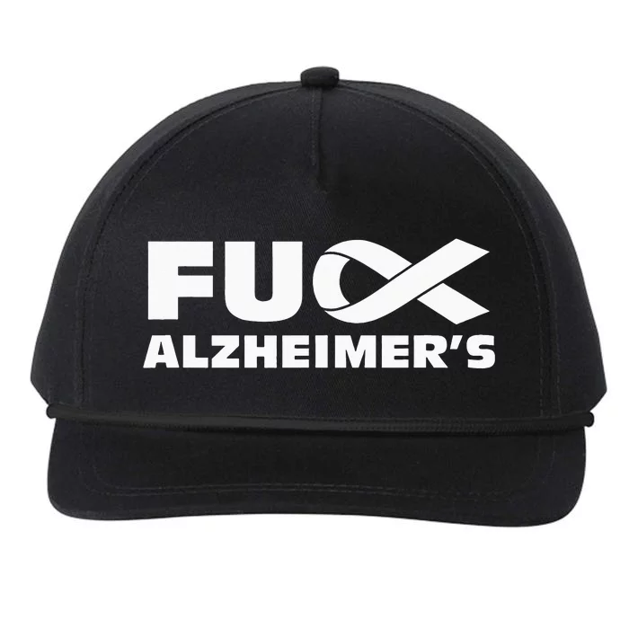 Alzheimer's Awareness Products Purple Support ALZ Snapback Five-Panel Rope Hat