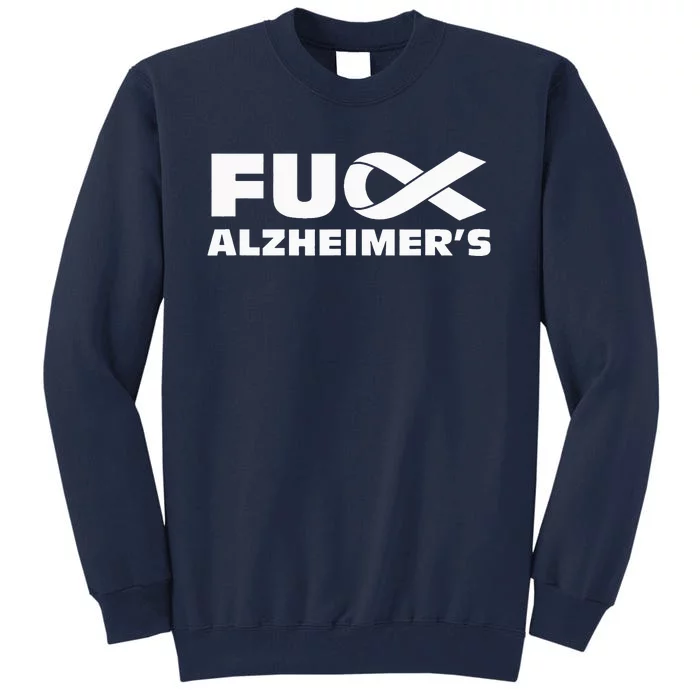 Alzheimer's Awareness Products Purple Support ALZ Tall Sweatshirt