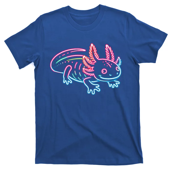 Axolotl Animal Pop Art Cute Axolotl Lover T-Shirt