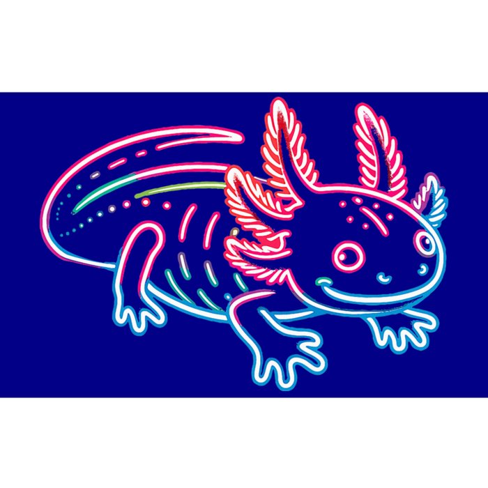 Axolotl Animal Pop Art Cute Axolotl Lover Bumper Sticker