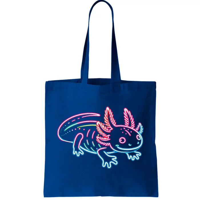 Axolotl Animal Pop Art Cute Axolotl Lover Tote Bag