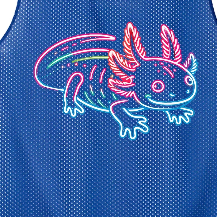 Axolotl Animal Pop Art Cute Axolotl Lover Mesh Reversible Basketball Jersey Tank