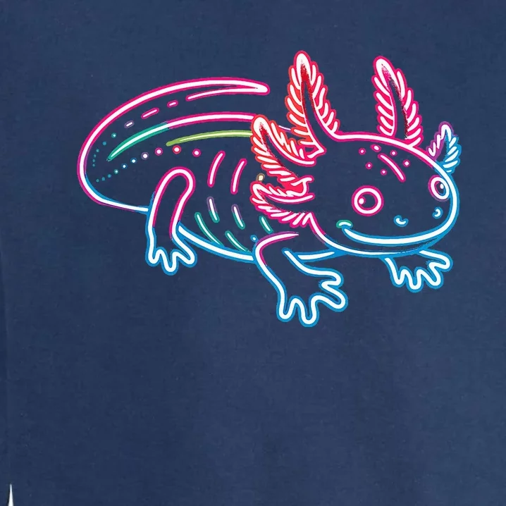 Axolotl Animal Pop Art Cute Axolotl Lover Garment-Dyed Sweatshirt