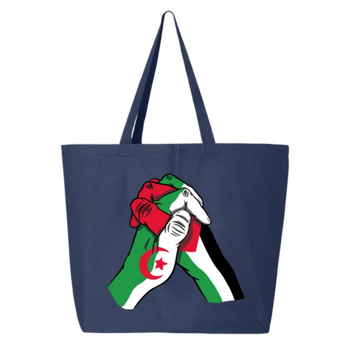 Algeria And Palestine Hands 25L Jumbo Tote