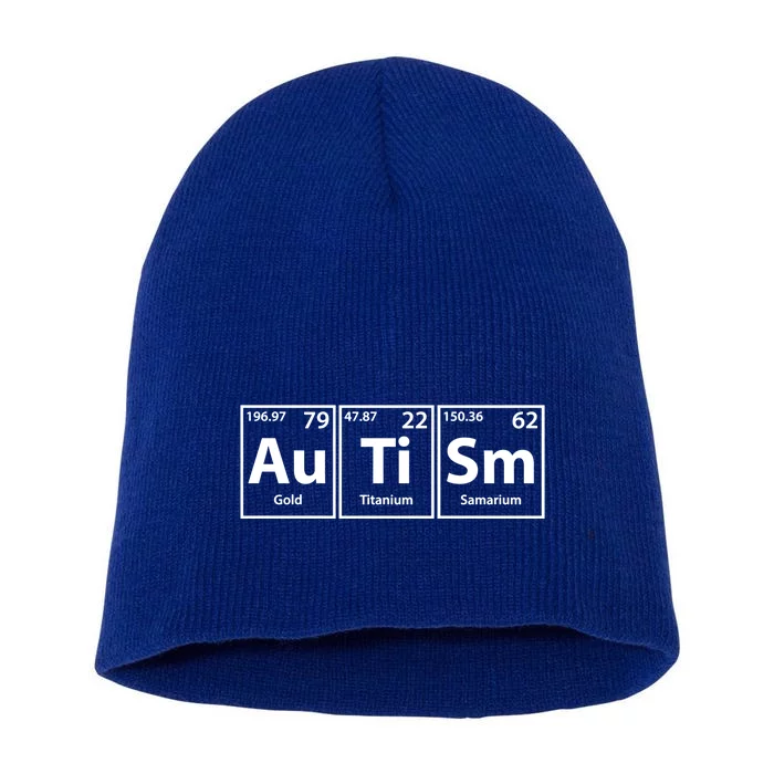 Autism (Autism) Periodic Elets Spelling Gift Short Acrylic Beanie