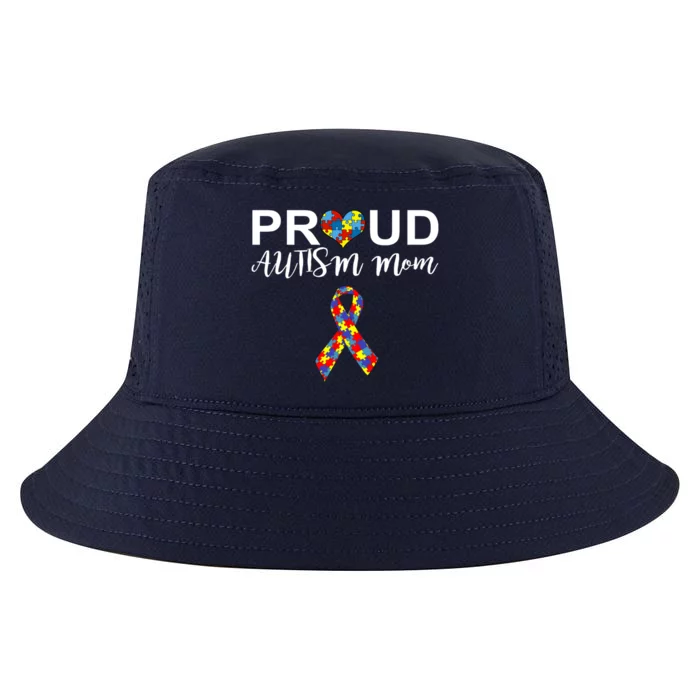 Autism Awareness Proud Autism Mom Support Autistic Gift Cool Comfort Performance Bucket Hat