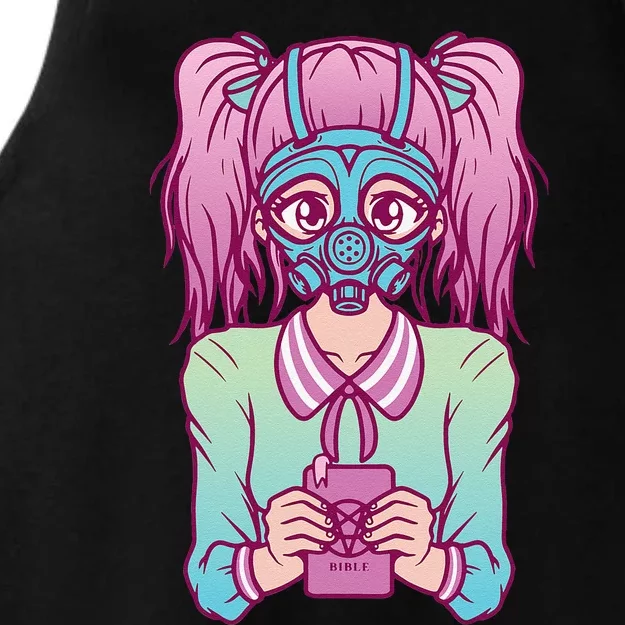 Anime Aesthetic Pastel Goth Conspiracy Sheep Girl Gifts Ladies Tri-Blend Wicking Tank