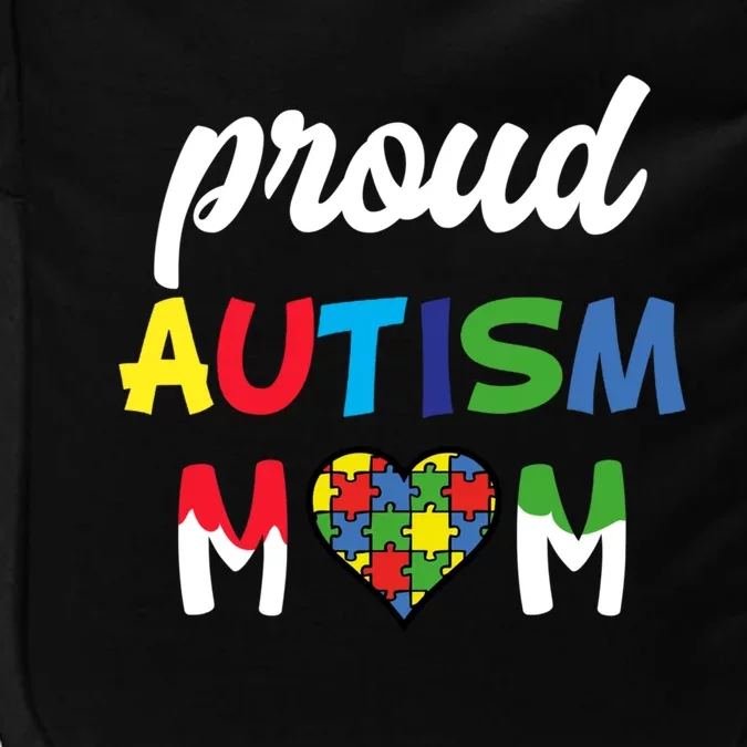 Autism Awareness Proud Autism Mom Meaningful Gift Impact Tech Backpack