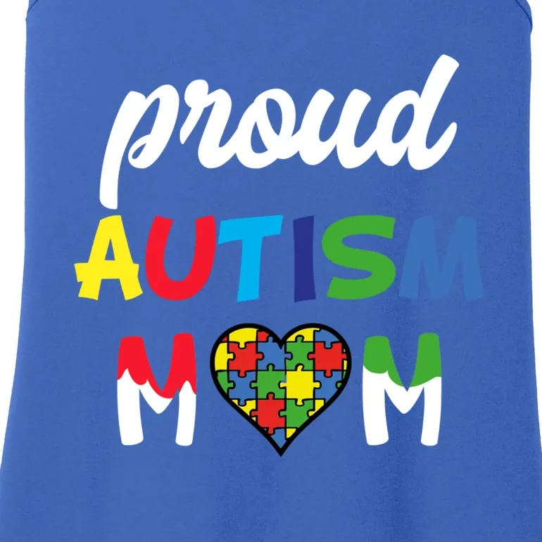 Autism Awareness Proud Autism Mom Meaningful Gift Ladies Essential Tank