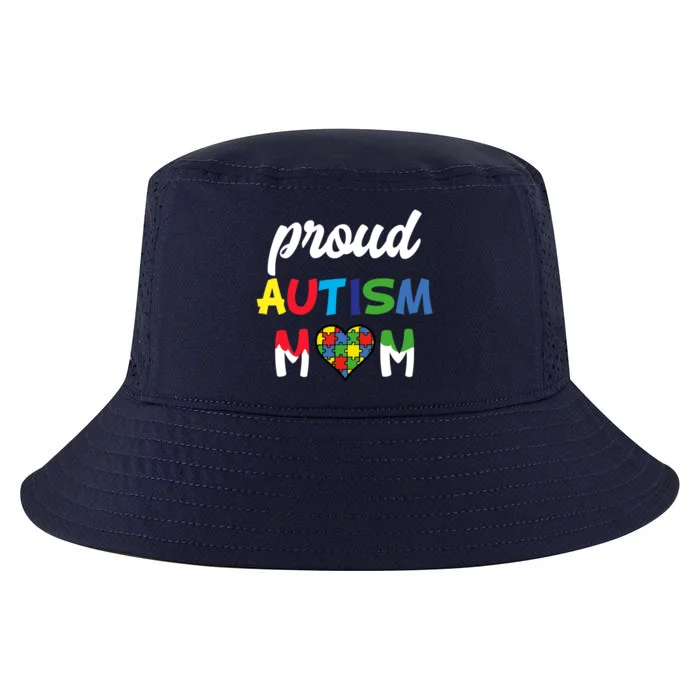 Autism Awareness Proud Autism Mom Meaningful Gift Cool Comfort Performance Bucket Hat