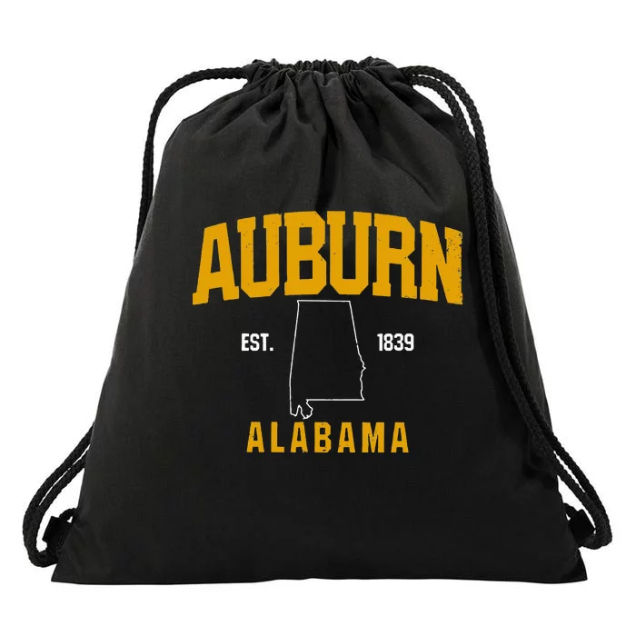 Auburn Alabama Product Retro Vintage Gift Drawstring Bag