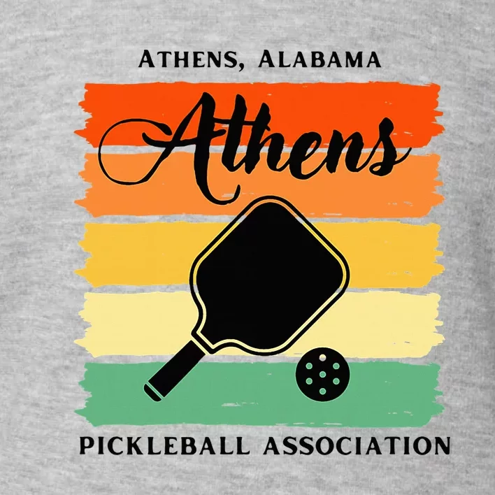 Athens Alabama Pickleball Association Toddler Sweatshirt