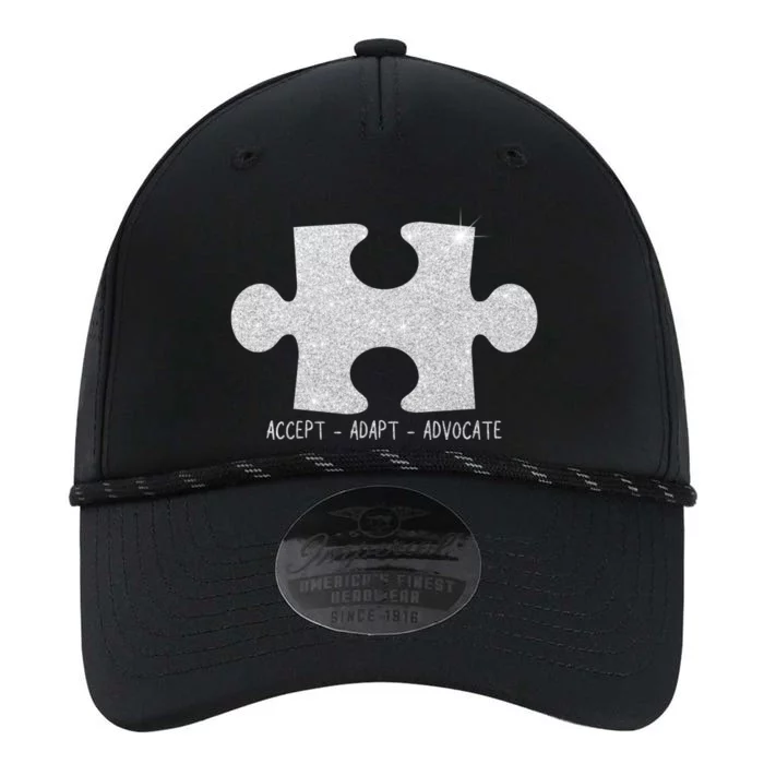 Autism Awareness Puzzle Accept Adapt Advocate Performance The Dyno Cap