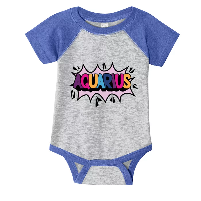 Aquarius Infant Baby Jersey Bodysuit