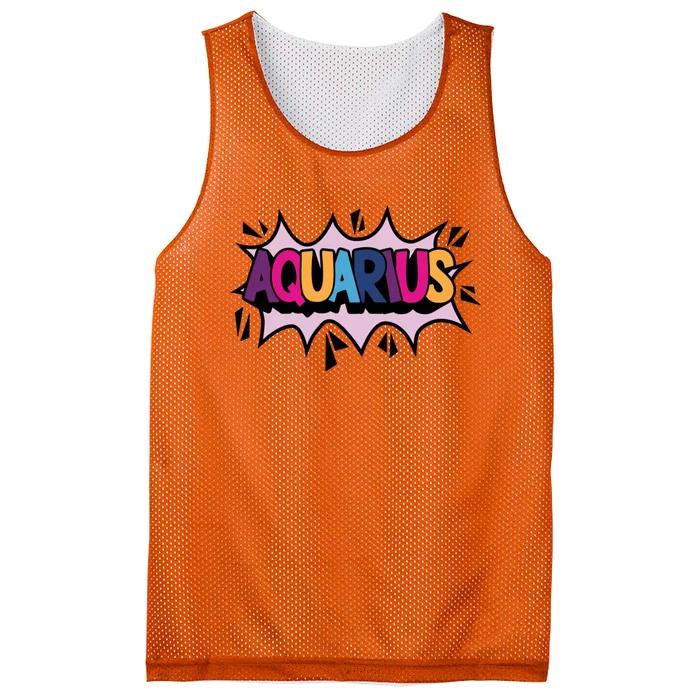 Aquarius Mesh Reversible Basketball Jersey Tank