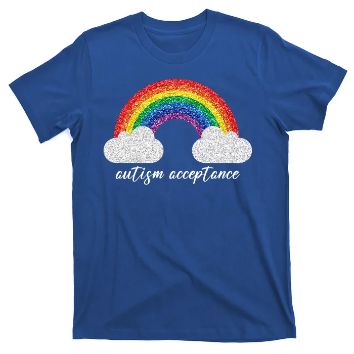 Autism Acceptance Rainbow T-Shirt