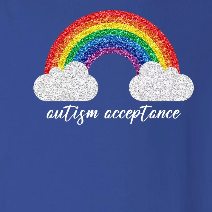 Autism Acceptance Rainbow Toddler Long Sleeve Shirt