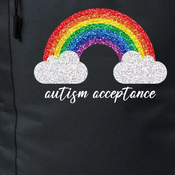 Autism Acceptance Rainbow Daily Commute Backpack