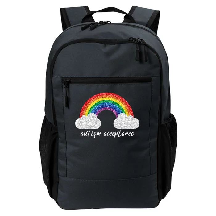 Autism Acceptance Rainbow Daily Commute Backpack