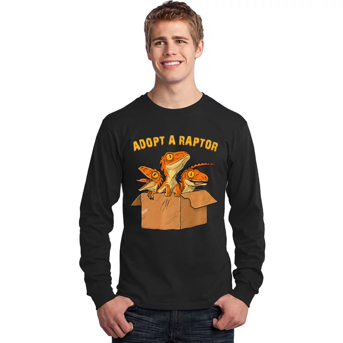 Adopt A Raptor Funny Tee Most Amazing Pets Long Sleeve Shirt