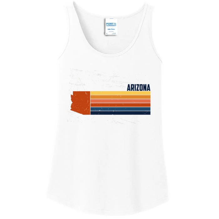 Retro Vintage Arizona Ladies Essential Tank