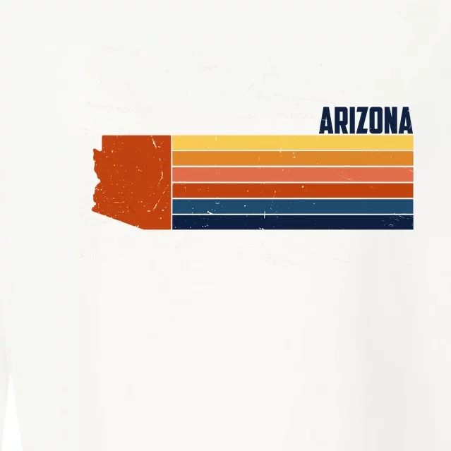 Retro Vintage Arizona Cropped Pullover Crew