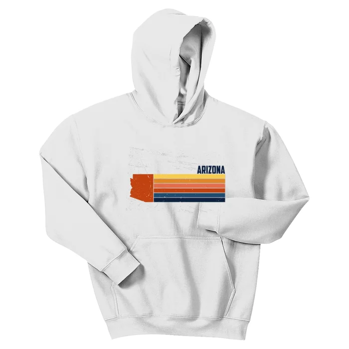 Retro Vintage Arizona Kids Hoodie