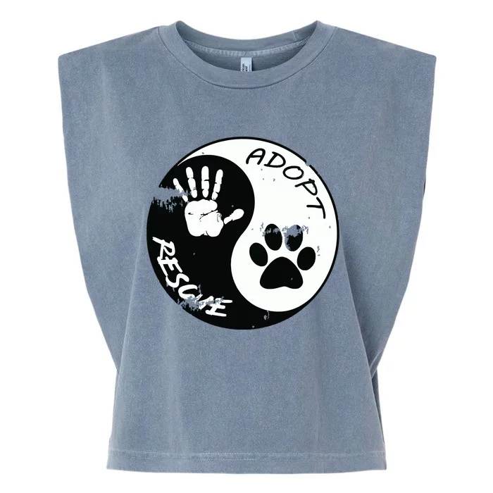 Adopt And Rescue Animal For Animal Foster Shelters Garment-Dyed Women's Muscle Tee