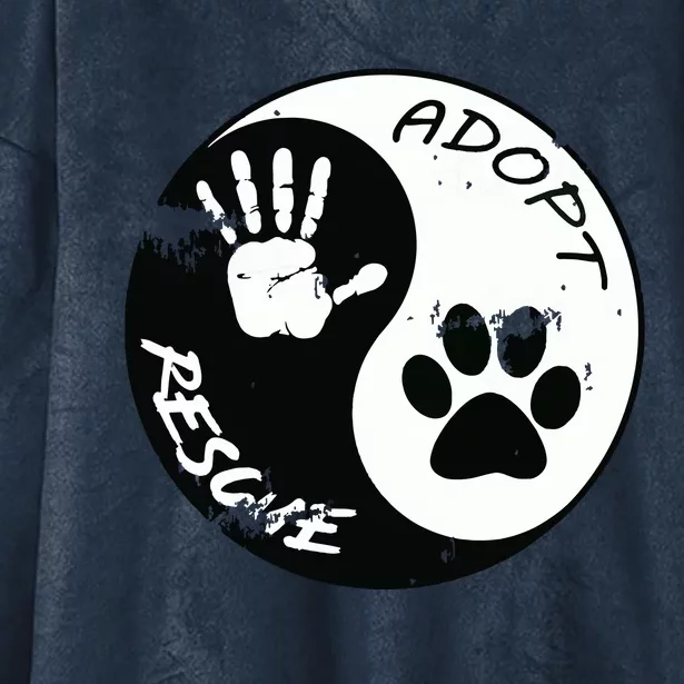 Adopt And Rescue Animal For Animal Foster Shelters Hooded Wearable Blanket