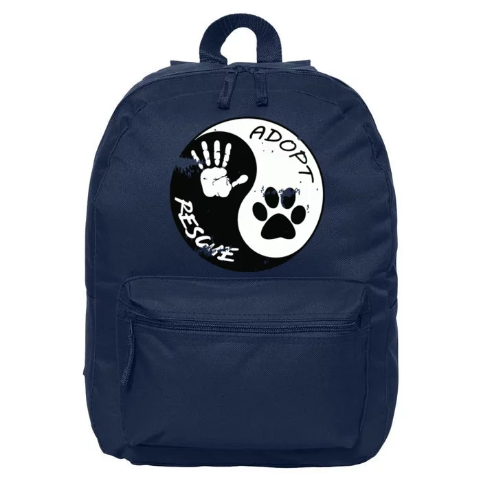 Adopt And Rescue Animal For Animal Foster Shelters 16 in Basic Backpack