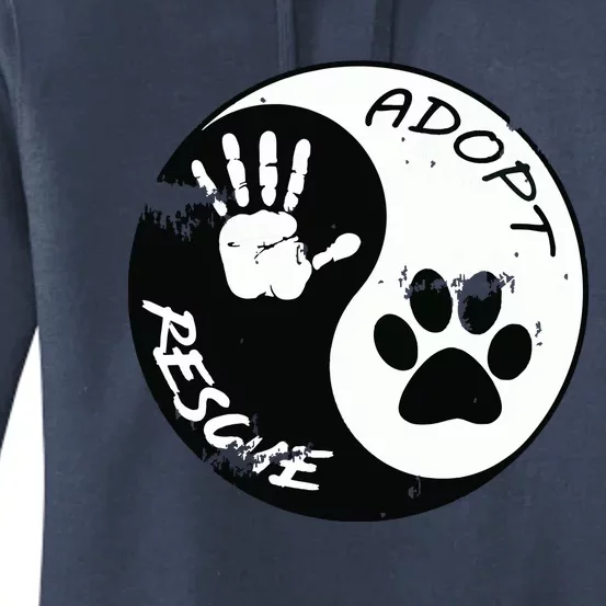 Adopt And Rescue Animal For Animal Foster Shelters Women's Pullover Hoodie