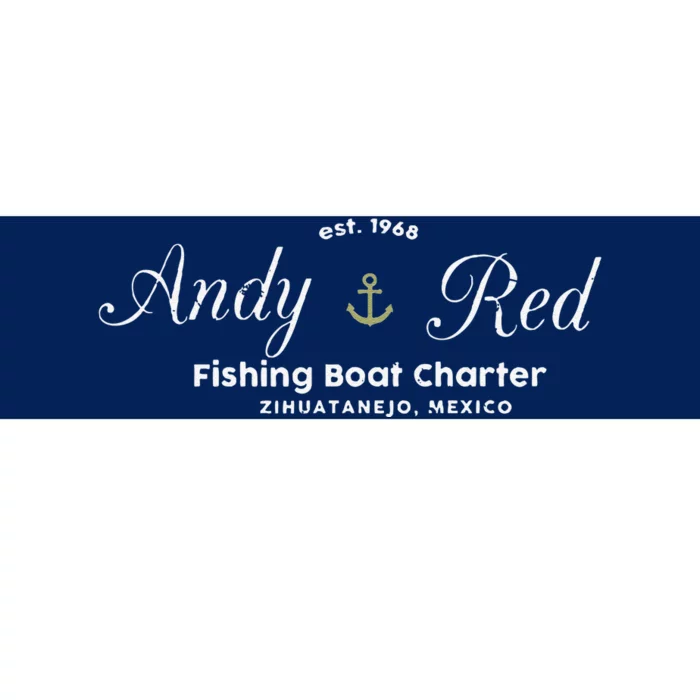 Andy And Red Fishing Charter Zihuatanejo Bumper Sticker