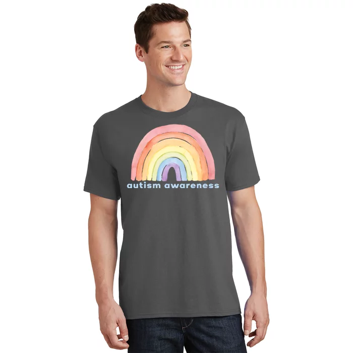 Autism Awareness Rainbow T-Shirt