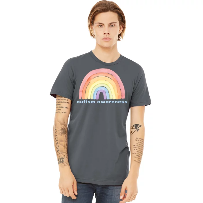 Autism Awareness Rainbow Premium T-Shirt