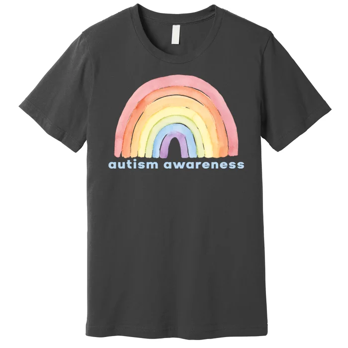 Autism Awareness Rainbow Premium T-Shirt