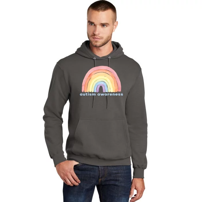 Autism Awareness Rainbow Tall Hoodie