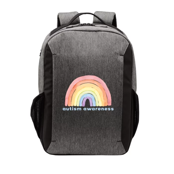 Autism Awareness Rainbow Vector Backpack