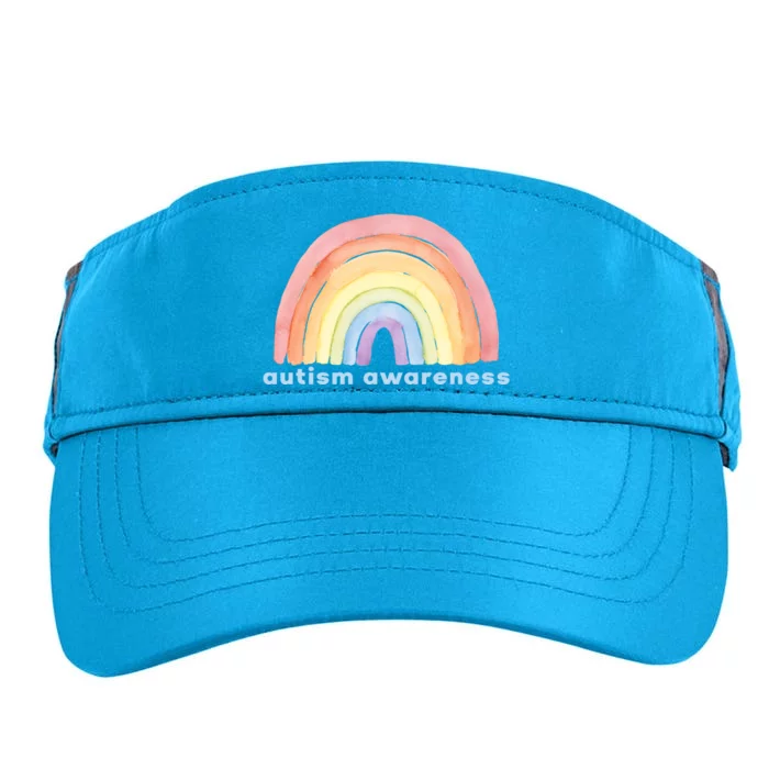 Autism Awareness Rainbow Adult Drive Performance Visor