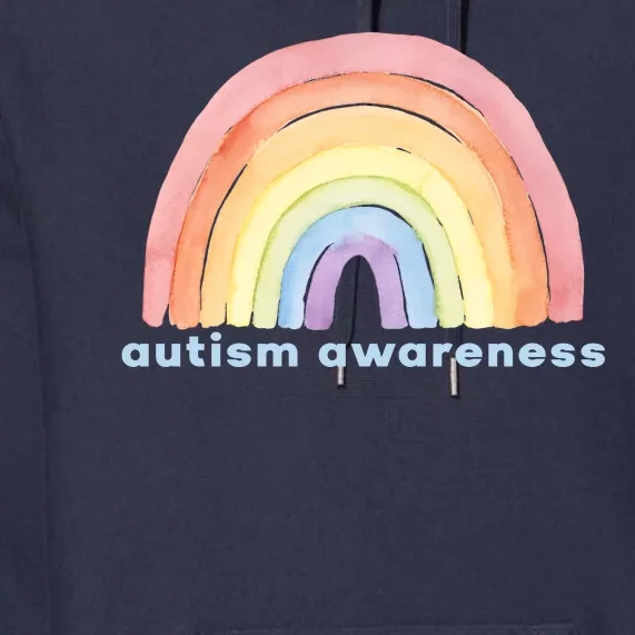 Autism Awareness Rainbow Premium Hoodie