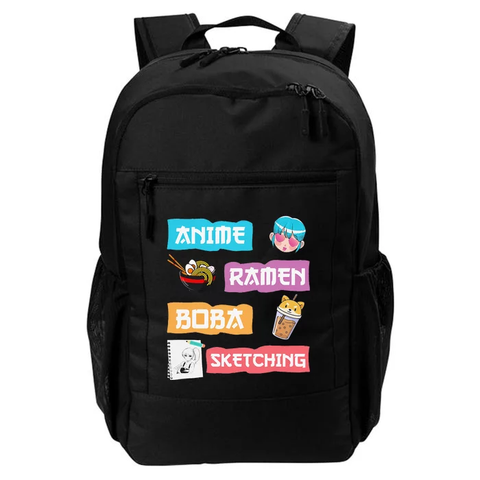 Awesome Anime Ra Boba Sketching Anime Lovers Kawaii Daily Commute Backpack