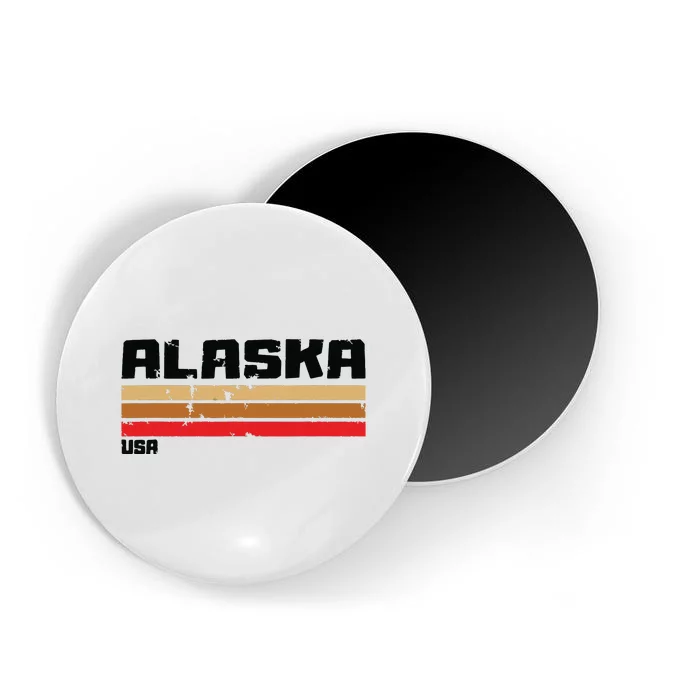 Alaskas Ak Retro Vintage Magnet