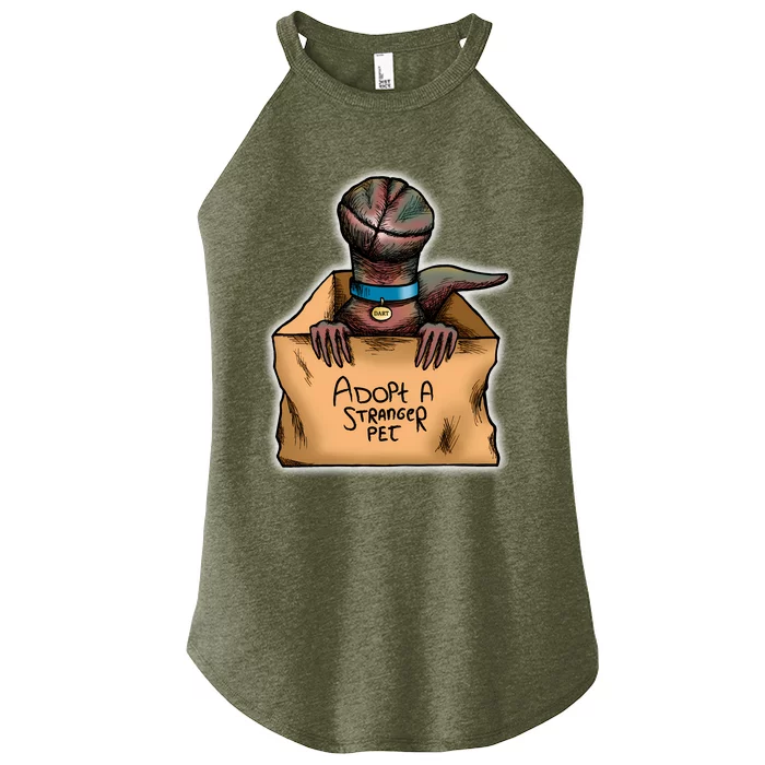 Adopt A Stranger Pet Women’s Perfect Tri Rocker Tank