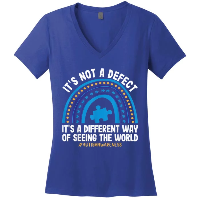 Autism Awareness Shirt | Autism Mom Shirt | Autism Women's V-Neck T-Shirt