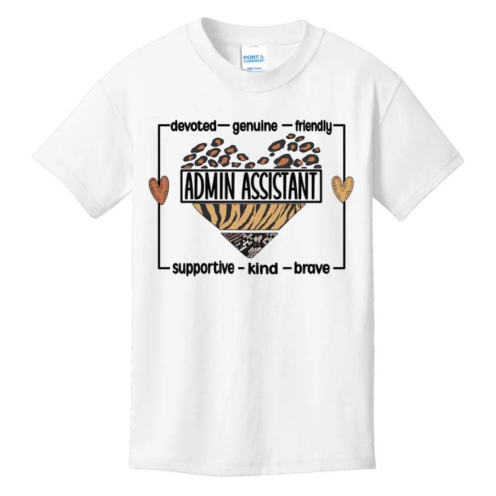 Admin Assistant Squad Administrative Assistant Gift Kids T-Shirt