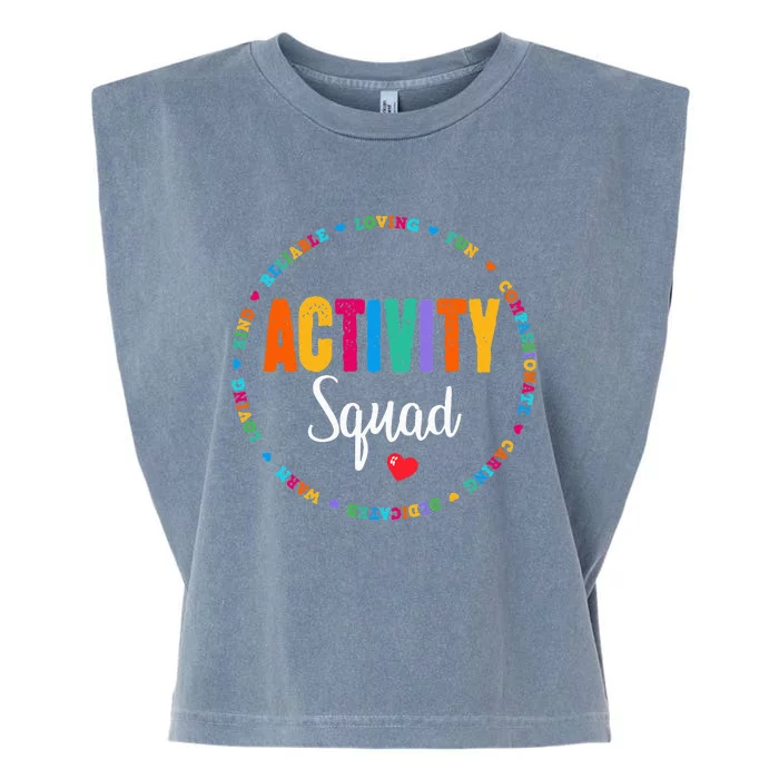 Activity Assistant Squad Team Professionals Week Director Garment-Dyed Women's Muscle Tee