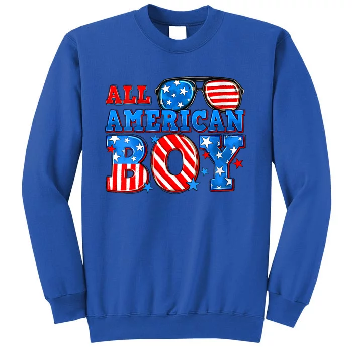 All American Sunglasses Patriotic Happy 4th Of July Gift Sweatshirt