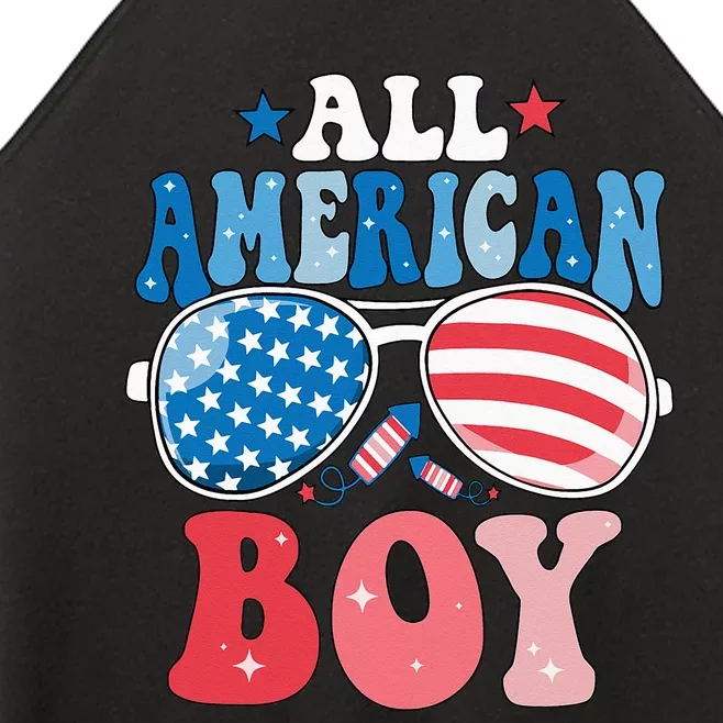 All American Sunglasses 4th of July Family Matching Women’s Perfect Tri Rocker Tank