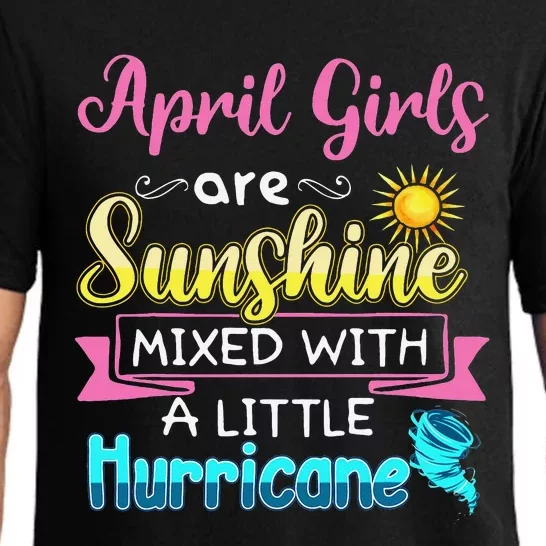 April Are Sunshine Mixed With A Little Hurricane Pajama Set