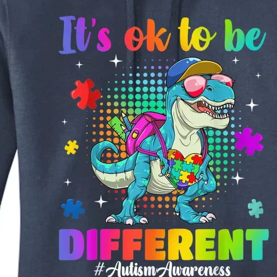 Autism Awareness Shirts boy kid Its Ok To Be Different Women's Pullover Hoodie