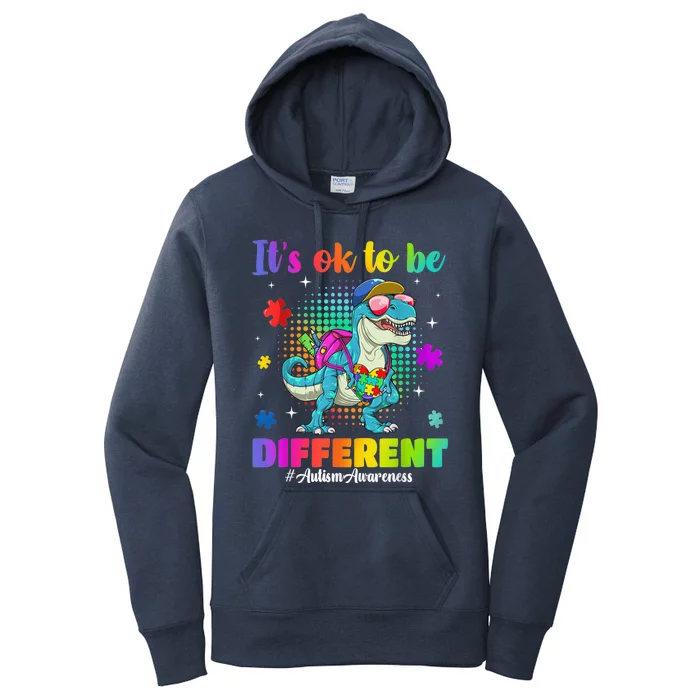 Autism Awareness Shirts boy kid Its Ok To Be Different Women's Pullover Hoodie